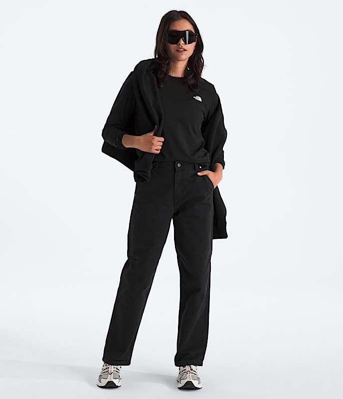 Women's Long-Sleeve Simple Dome Tee - Image 2