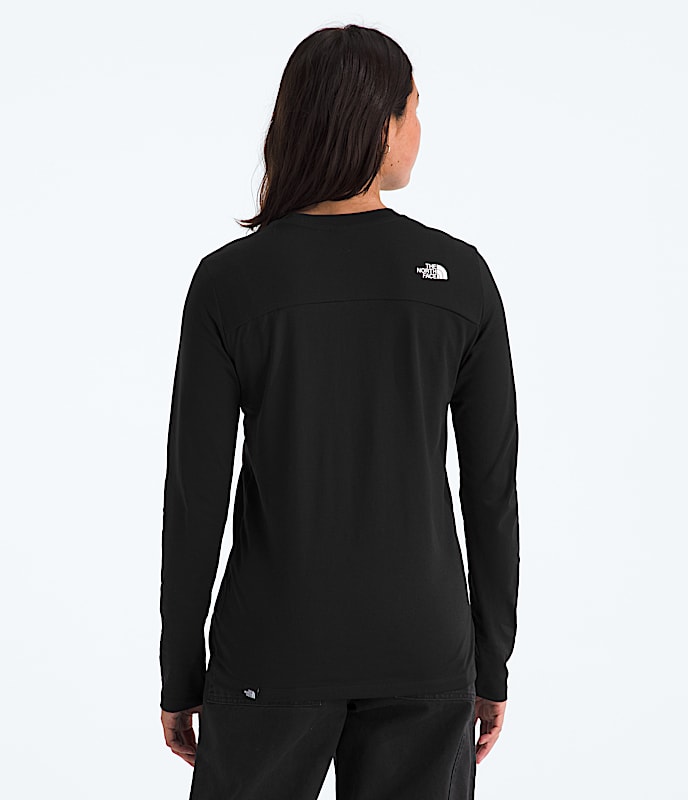 Women's Long-Sleeve Simple Dome Tee - Image 3