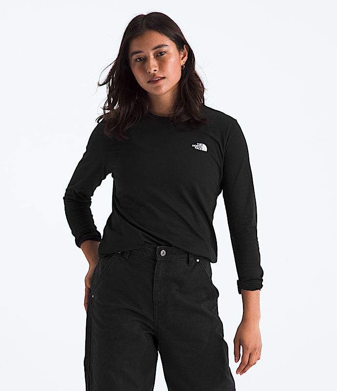 Women's Long-Sleeve Simple Dome Tee