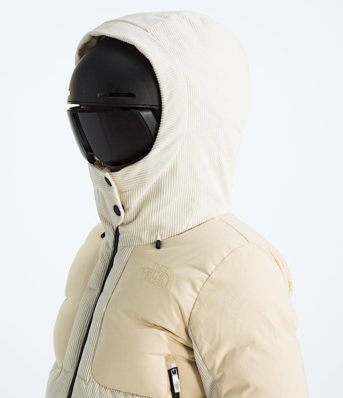 Women's Cold Spell Corduroy Cropped Down Jacket - Image 4