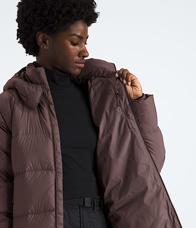 Women's Hydrenalite? City Long Down Hooded Parka - Image 4