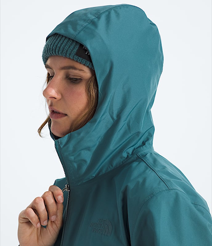Women's Daybreak Mid Rain Parka - Image 4