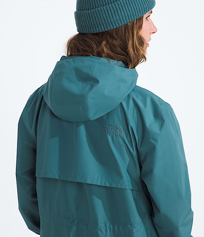 Women's Daybreak Mid Rain Parka - Image 5