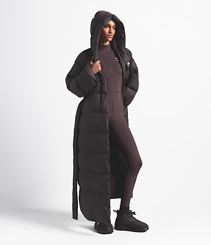 The North Face X SKIMS Women's Nuptse Wrap Parka - Image 4