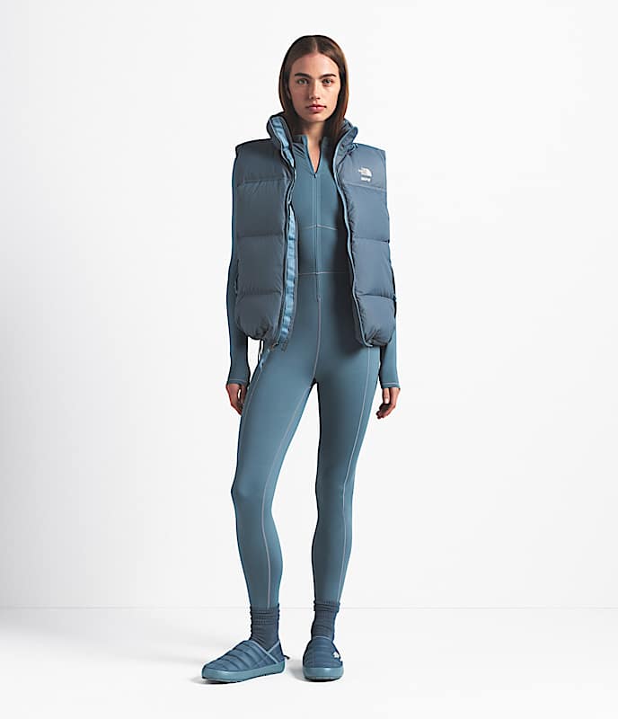 The North Face X SKIMS 1996 Nuptse Vest - Image 2
